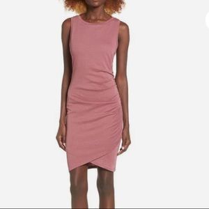 Leith Ruched Bodycon Tank Dress XS